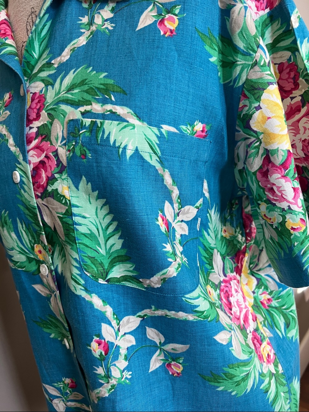 Ralph Lauren blouse - vintage 100% linen. Never worn. - Picture 3 of 9
